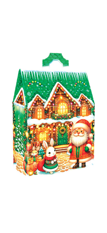 Новорічний подарунок (набір № 6, 500 гр), картонна упаковка